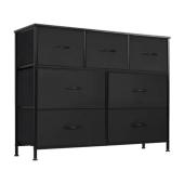 COMODA 7 CAJONES DECOTEAM DDC-038 NEGRO